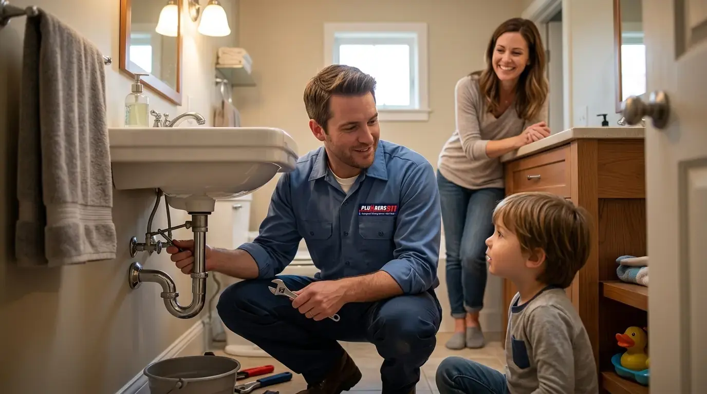 Licensed plumber at work in Lisle, IL